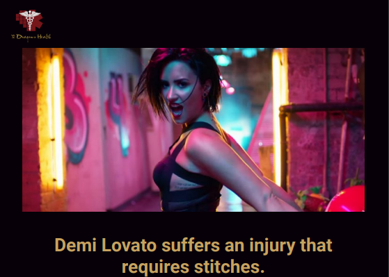 DEMI LOVATO REVEALS INJURY: HIT THEIR HEAD ‘ON A CRYSTAL’.