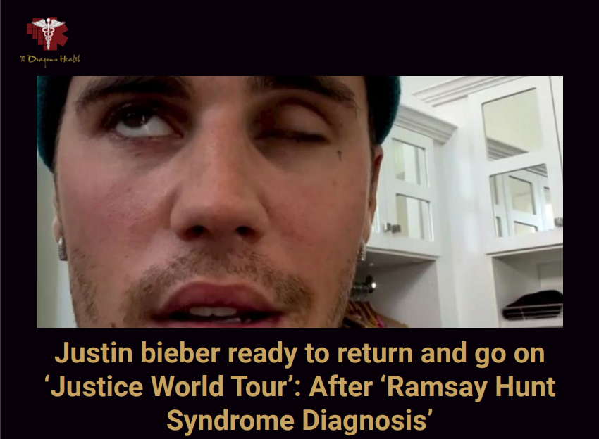 JUSTIN BIEBER READY TO RETURN AND GO ON 'JUSTICE WORLD TOUR': AFTER 'RAMSAY HUNT SYNDROME DIAGNOSIS'.